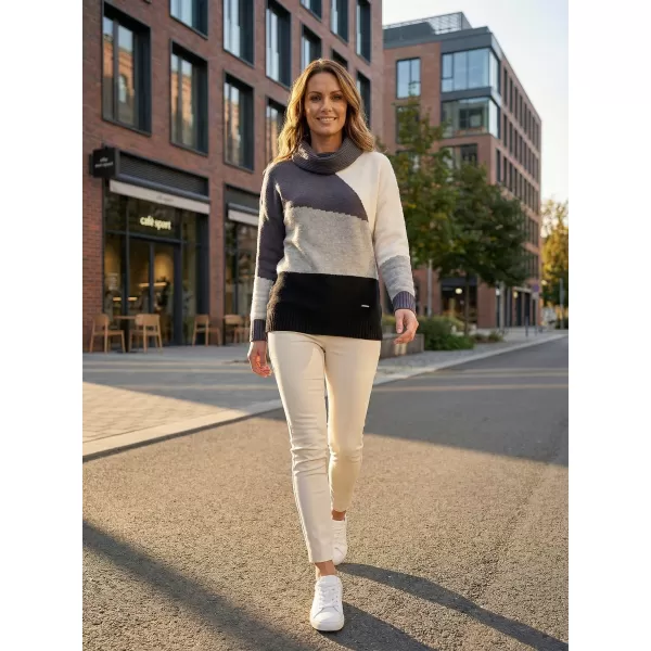  Pulover de dama ALTISPORT DINA GRI INCHIS 