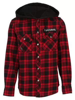 Panoul pentru bărbați BRANDIT IRON MAIDEN BD61048 ROȘU ÎNCHIS/NEGRU