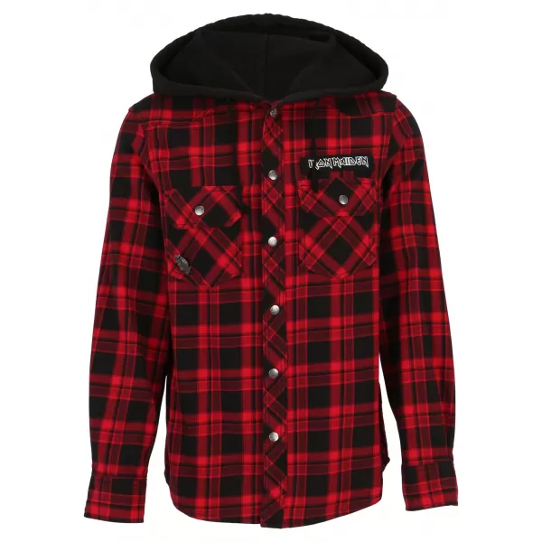  Panoul pentru bărbați BRANDIT IRON MAIDEN BD61048 ROȘU ÎNCHIS/NEGRU 