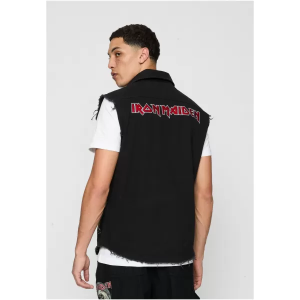  Cămaşă BRANDIT IRON MAIDEN BD61043 NEGRU 