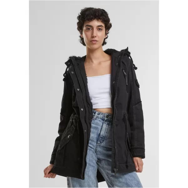  Parka de damă BRANDIT BD33122 NEGRU 