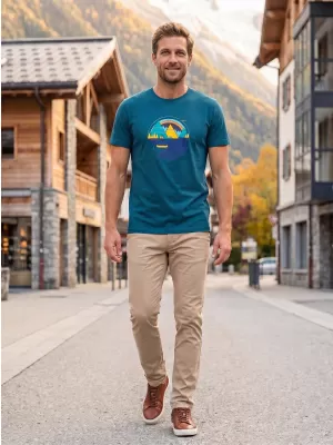 Tricou pentru bărbați ALTISPORT ALM186129 KEROSENUL