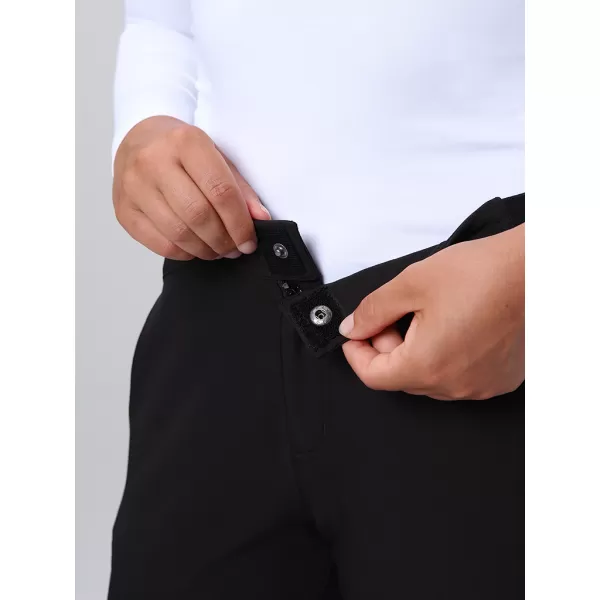  Pantalonii pentru doamne LOAP URMERA NEGRU 
