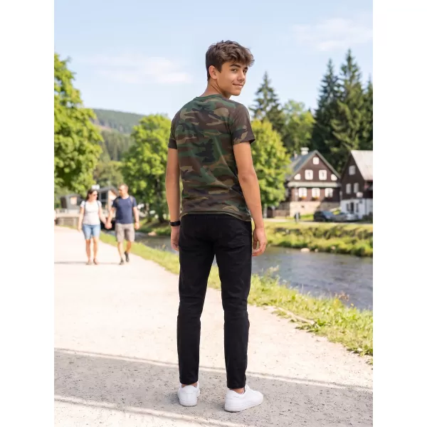 Tricou băieți BRANDIT T BD6017 PĂDURE 