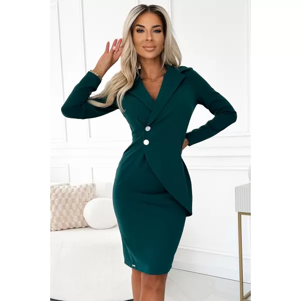  Rochie NUMOCO 340-6 VERDE 