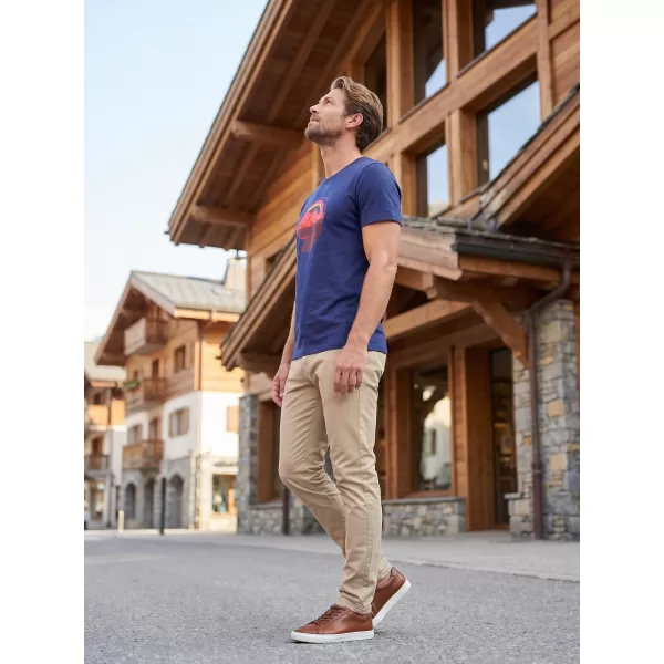  Tricou pentru bărbați ALTISPORT ALM186129 ALBASTRU MIEZUL NOPȚII 