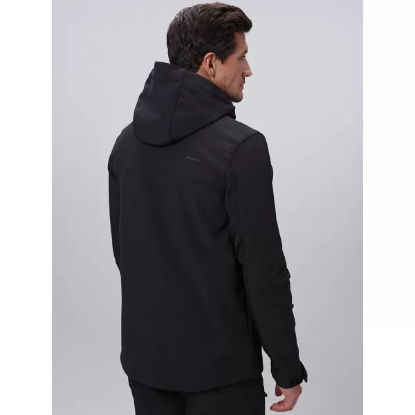  Jachetă softshell pentru bărbați LOAP LUCAS NEGRU 