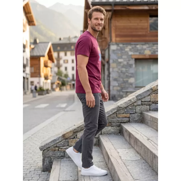  Tricou pentru bărbați ALTISPORT ALM186129 FUCSIE 