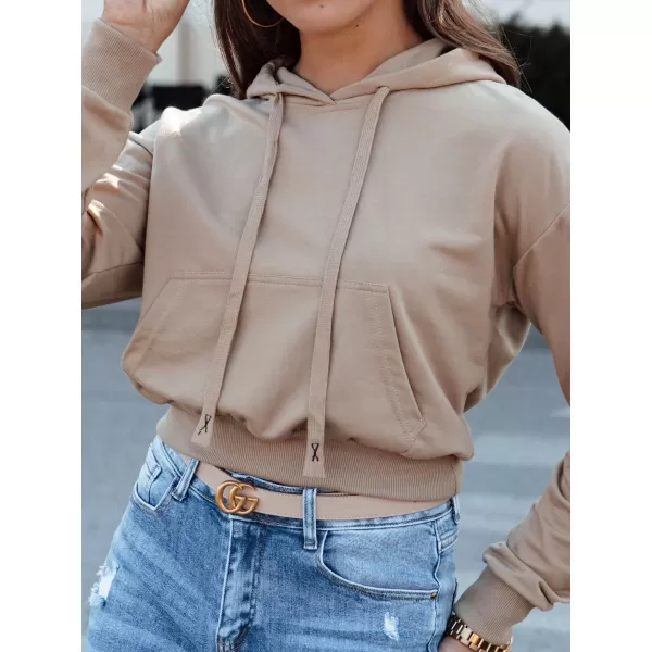  Panoul pentru doamne DSTREET TRENDHOOD BY1311 CARAMEL 