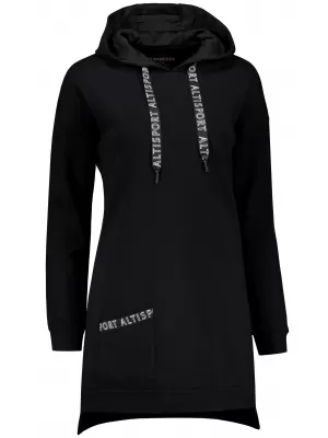Hanorac de dama ALTISPORT DAVINIA NEGRU