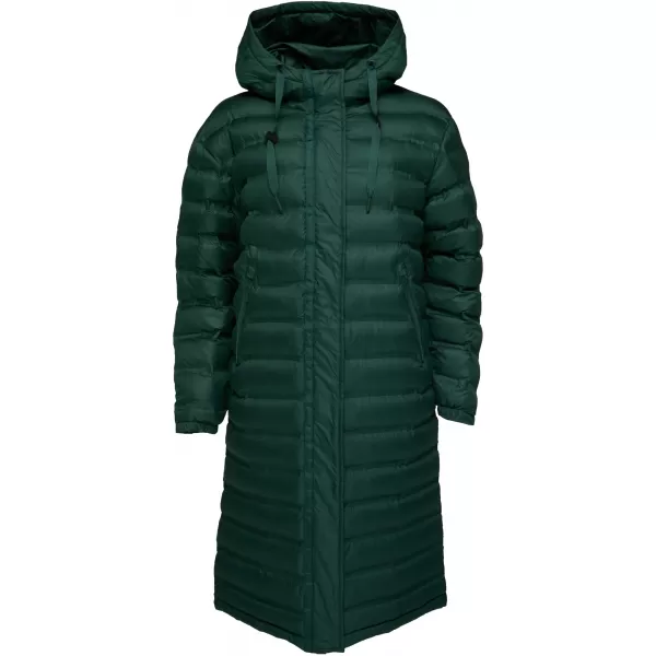 Palton de damă LOAP ITMARA VERDE ÎNCHIS 