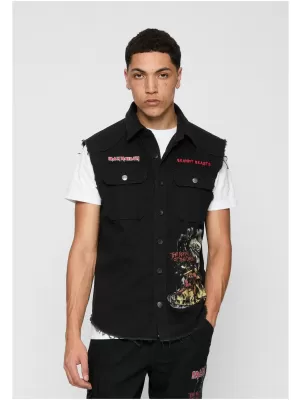 Cămaşă BRANDIT IRON MAIDEN BD61043 NEGRU