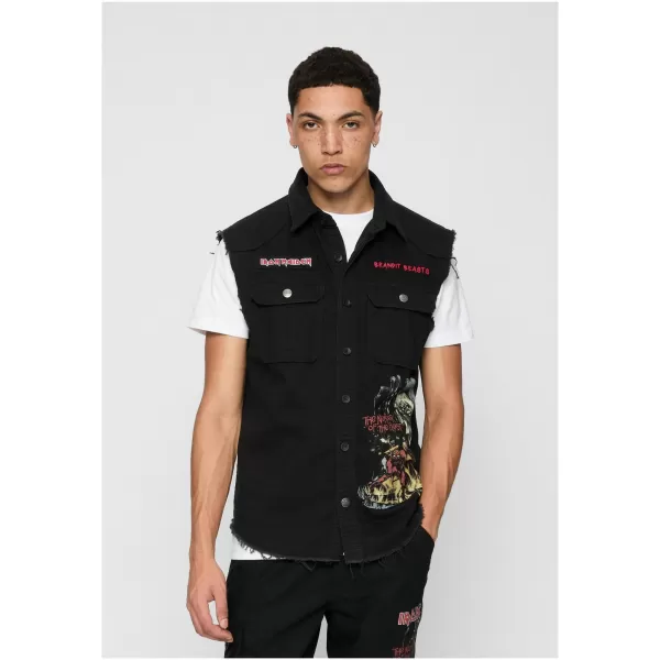  Cămaşă BRANDIT IRON MAIDEN BD61043 NEGRU 