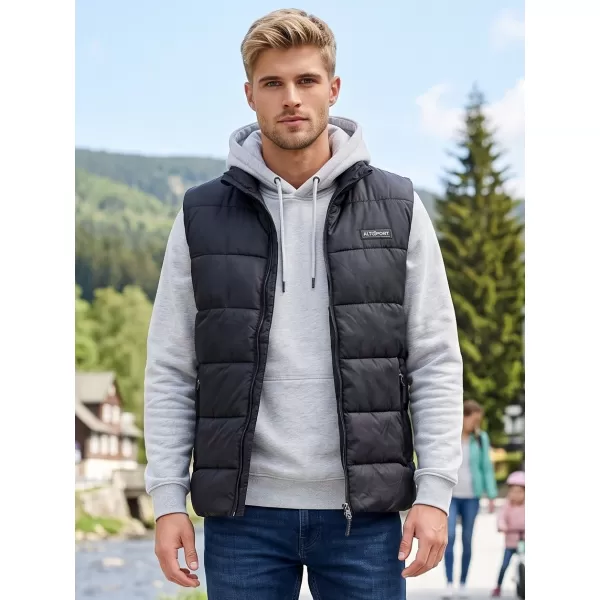  Vesta pentru barbati ALTISPORT DAMAN NEGRU 
