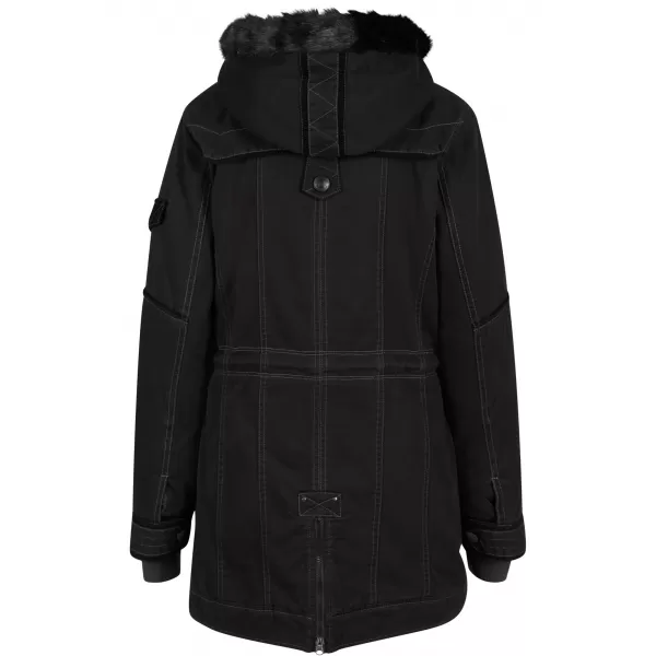  Parka de damă BRANDIT BD33122 NEGRU 