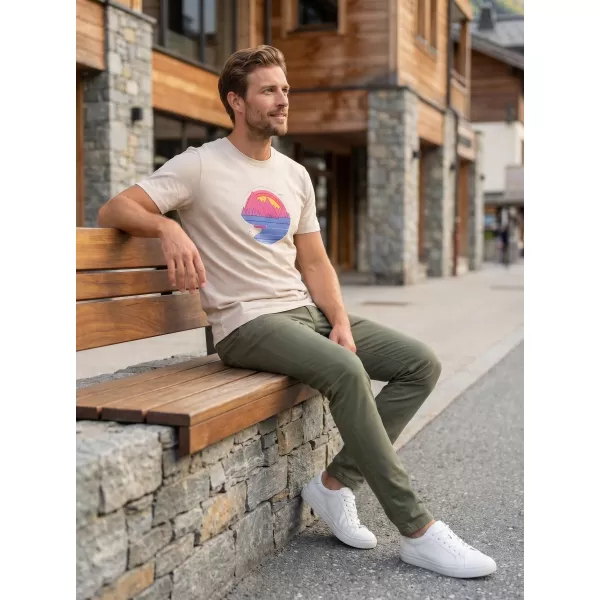  Tricou pentru bărbați ALTISPORT ALM186129 GRI CA GHEATA 