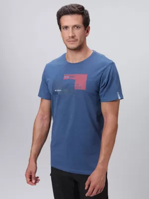 Tricou pentru bărbați LOAP BOHEM ALBASTRU