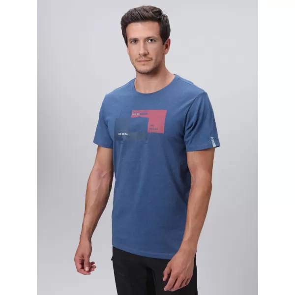  Tricou pentru bărbați LOAP BOHEM ALBASTRU 
