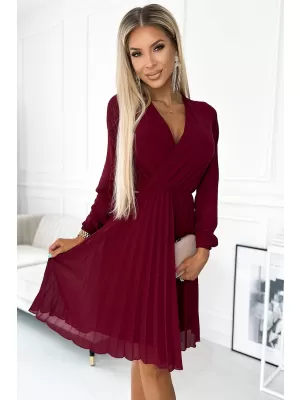 Rochie NUMOCO ISABELLE 313-15 BURGUNDIA