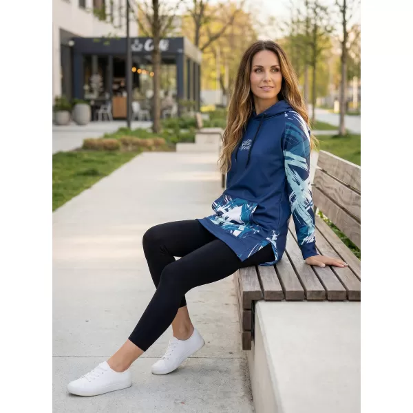  Hanorac prelungit funcțional pentru femei premium ALTISPORT VOJ/ALW039MI03 OBICEIURI 