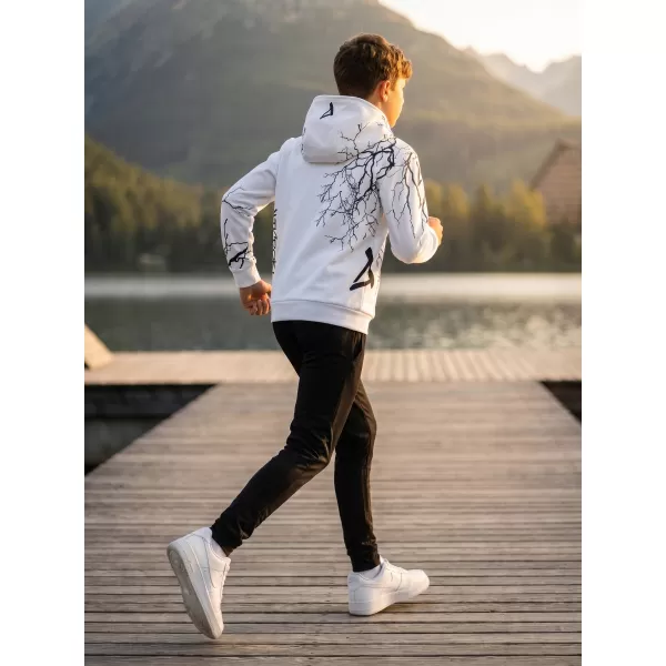  Hanorac funcțional premium pentru copii ALTISPORT VOJ/ALK004MI01 ALB 