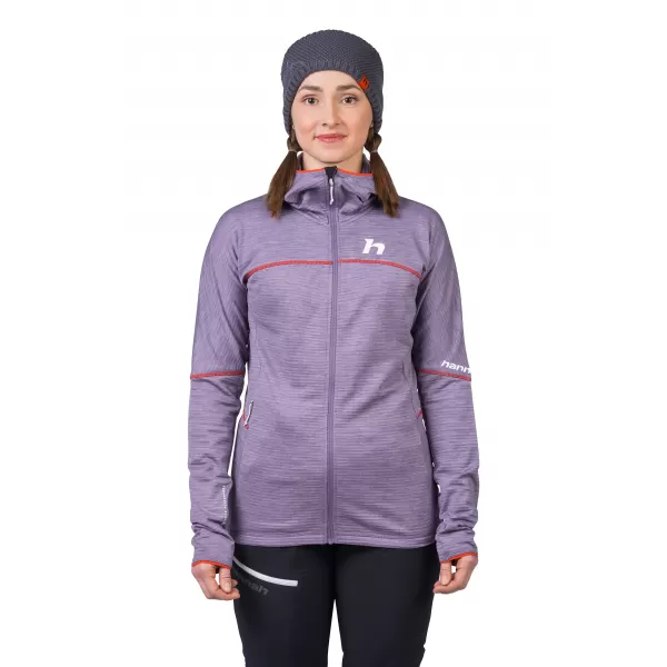  Hanorac de dama HANNAH MEDA HOODY GRI LAVANDĂ MEL 