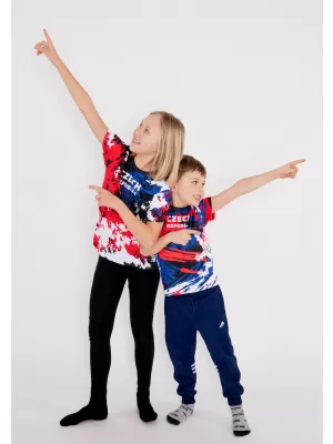 Tricou funcțional premium pentru copii ALTISPORT VOJ/ALK036TR01 ROŞU