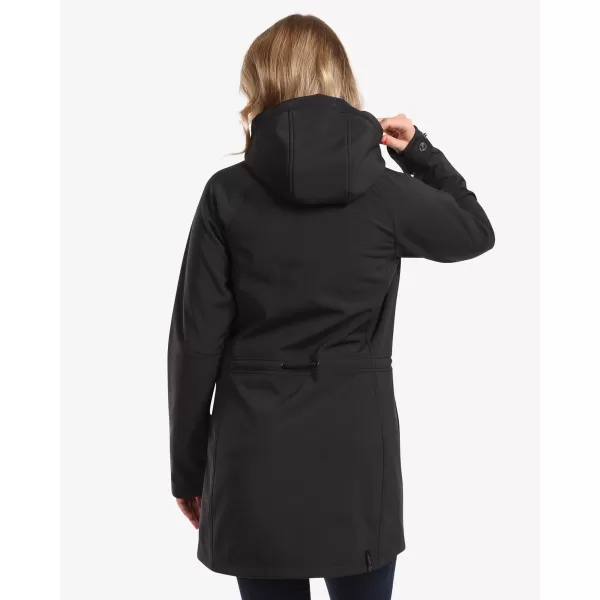  Palton softshell pentru femei KILPI LASIKA-W WL0136KI NEGRU 