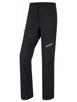 Pantalonii pentru doamne HUSKY KAVIA L NEGRU