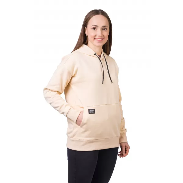  Hanorac de dama HANNAH SANDY HOODY NISIP ALBIT 