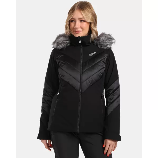  Jachetă de schi pentru femei KILPI LIN-W WL0110KI NEGRU 