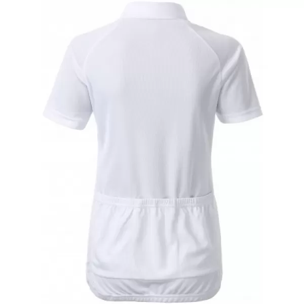  Tricou de ciclism pentru femei ALTISPORT NoPrint NP/ALW115NJ ALB 