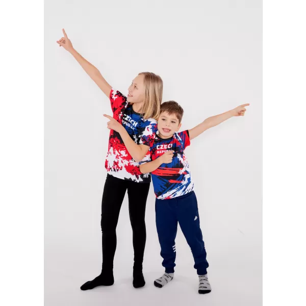  Tricou funcțional premium pentru copii ALTISPORT VOJ/ALK036TR01 ROŞU 