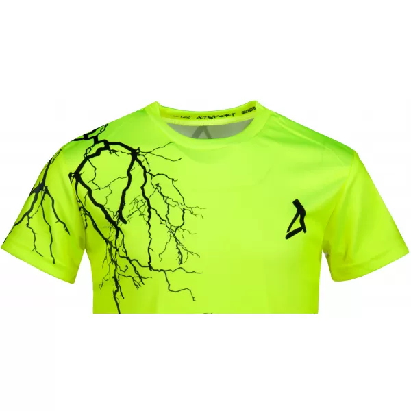  Tricou funcțional premium pentru copii ALTISPORT VOJ/ALK004TR01 GALBEN NEON 