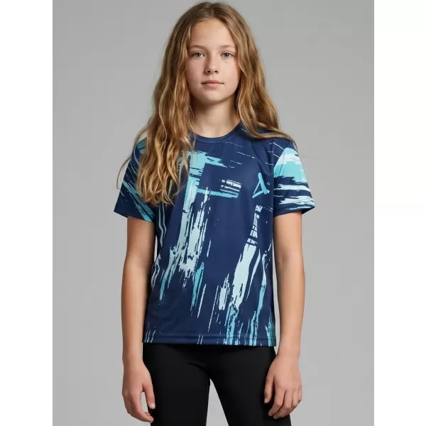  Tricou funcțional premium pentru copii ALTISPORT VOJ/ALK010TR01 ALBASTRU REGAL 