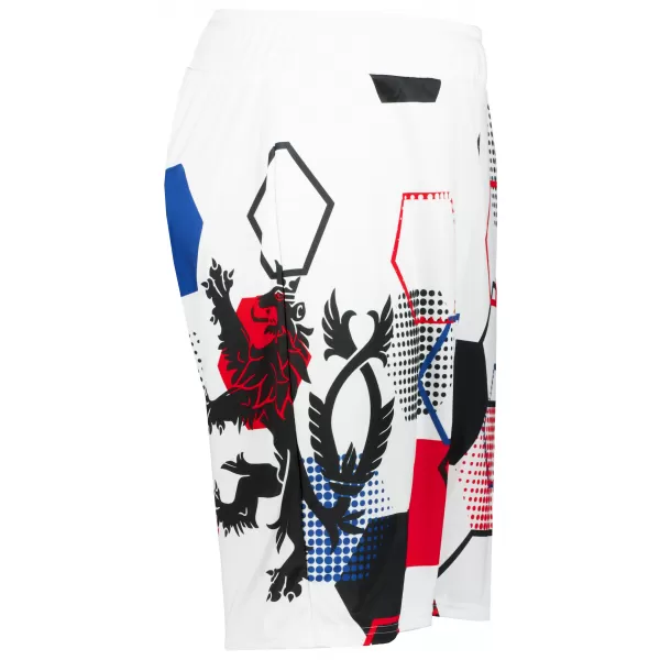  Pantaloni scurți funcționali premium pentru bărbați, fără buzunare ALTISPORT VOJ/ALM036KRA02 HEXA ALB 