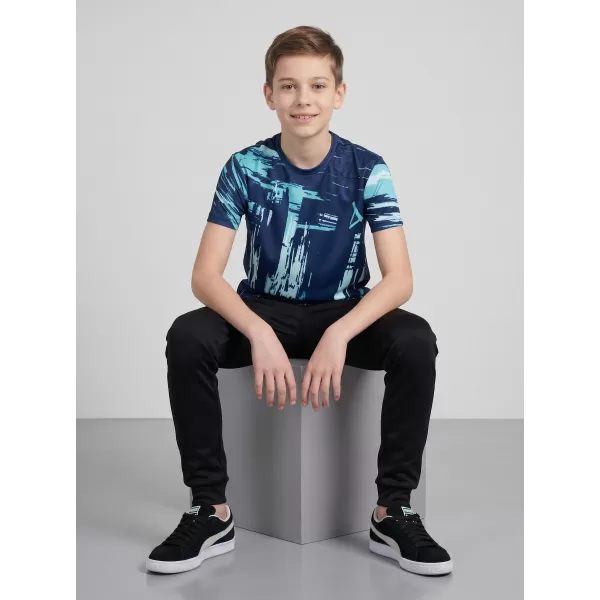  Tricou funcțional premium pentru copii ALTISPORT VOJ/ALK010TR01 ALBASTRU REGAL 
