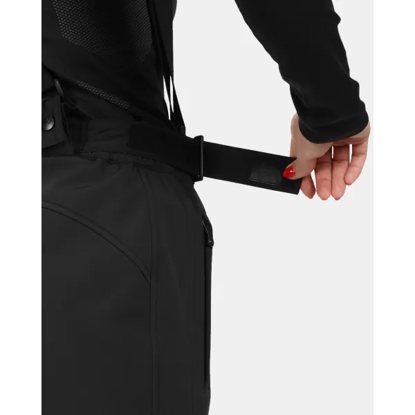 Pantaloni de schi softshell pentru femei KILPI RHEA-W WL0409KI NEGRU 
