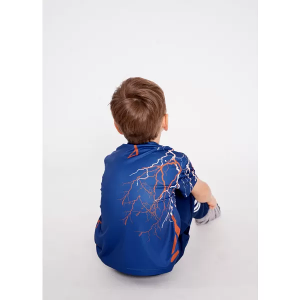  Tricou funcțional premium pentru copii ALTISPORT VOJ/ALK004TR01 BLEUMARIN/MARO 