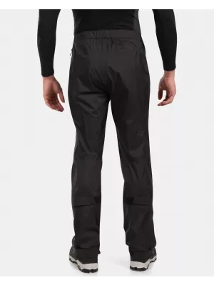 Pantaloni de exterior impermeabili pentru bărbați KILPI ALPIN-M WM0403KI NEGRU