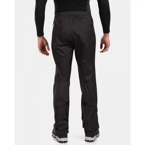  Pantaloni de exterior impermeabili pentru bărbați KILPI ALPIN-M WM0403KI NEGRU 