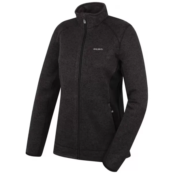  Pulover de dama fleece HUSKY ALAN L NEGRU 