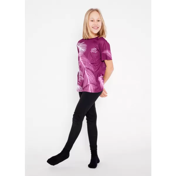  Tricou funcțional premium pentru copii ALTISPORT VOJ/ALK001TR01 FUCSIE 