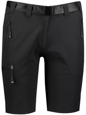 Pantaloni scurți de damă ALTISPORT NoPrint NP/ALW3021NJ NEGRU