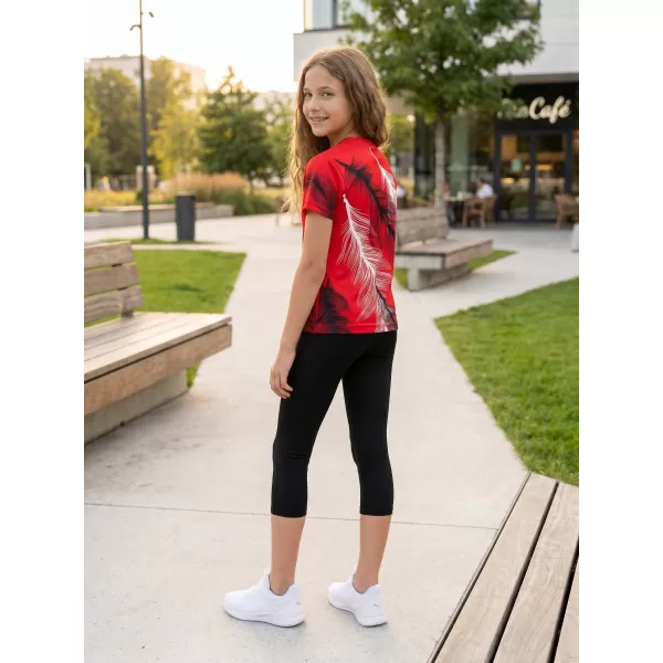  Tricou funcțional premium pentru copii ALTISPORT VOJ/ALK001TR01 ROŞU 