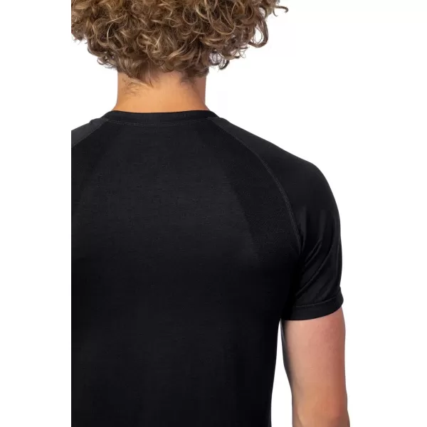  Cămașă termică pentru bărbați HANNAH ACTIVE TS S/S ANTRACIT 