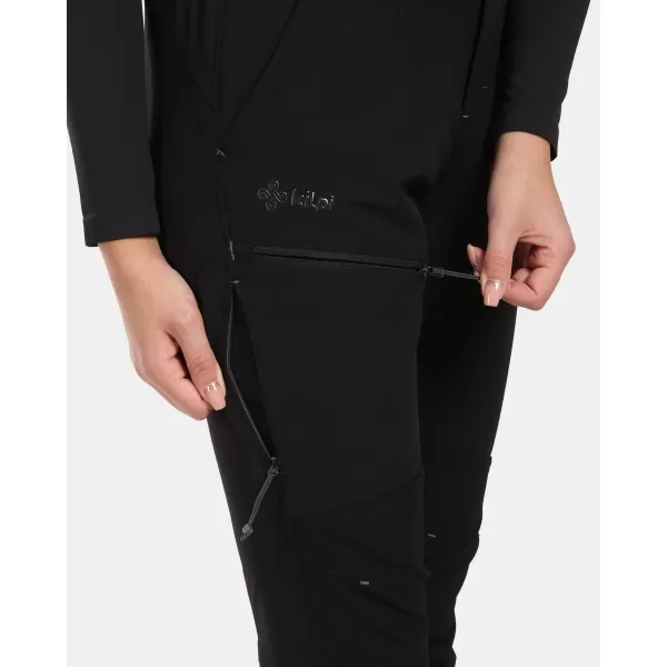  Pantaloni de exterior pentru femei KILPI VILLAIN-W WL0411KI NEGRU 