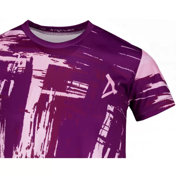  Tricou funcțional premium pentru copii ALTISPORT VOJ/ALK010TR01 VIOLET 