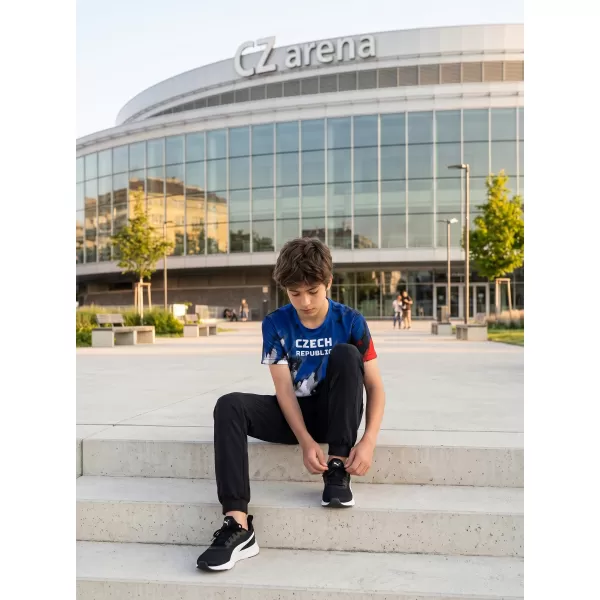 Tricou funcțional premium pentru copii ALTISPORT VOJ/ALK036TR01 ROŞU 