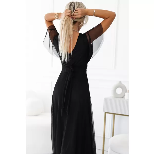  Rochie NUMOCO NASTIA 562-3 NEGRU 